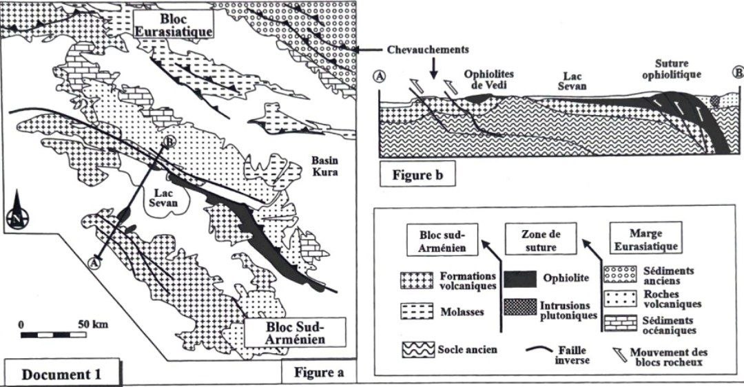 Document 1 : Carte Petit Caucase